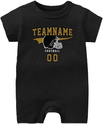 Miniatura 61 de Traje de fútbol personalizado para bebé, hace que tu bebé nombre y número de ropa de fútbol regalos