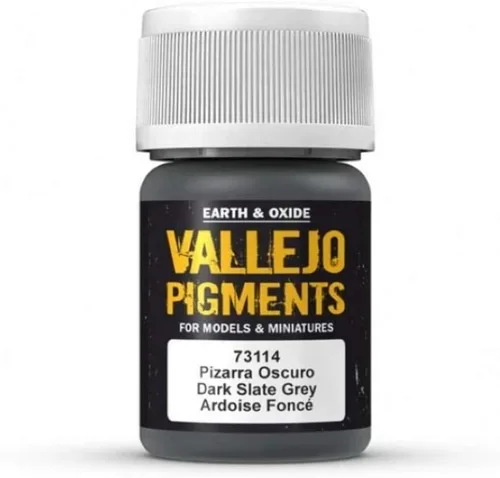 Miniatura 21 de Vallejo - Pigment FX Blue Grey, 1.18 Fl. Oz. (35 ml) Pot, Fine Powder Color Pigment for Model Weathering and Hobby Building