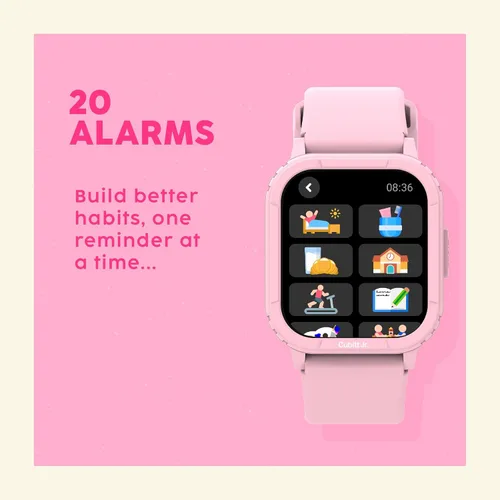 Miniatura 8 de Cubitt Jr - Reloj inteligente con rastreador fitness para niños y adolescentes, con temperatura corporal de 24 horas, juegos, contador de pasos