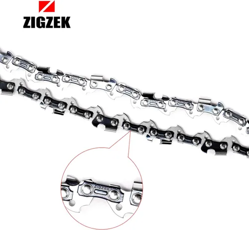 Miniatura 2 de Cadena de motosierra de 10" para Remington RM1025, Greenworks 20262, Sun Joe SWJ803E, Worx WG309