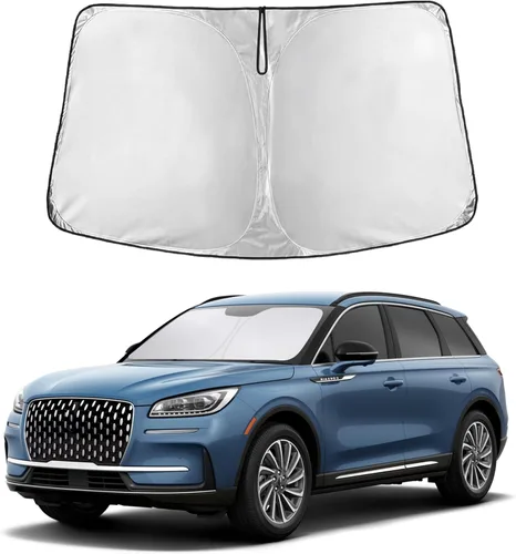 Miniatura 301 de EcoNour Parasol para parabrisas compatible con Hyundai Tucson 2016-2019 2020 2021, visera solar para parabrisas delantero y ventana, bloqueador