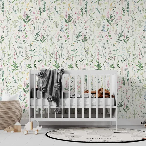Miniatura 7 de JiffDiff Papel tapiz floral para despegar y pegar, papel de pared autoadhesivo para armarios del hogar, dormitorio, encimera de cocina, papel
