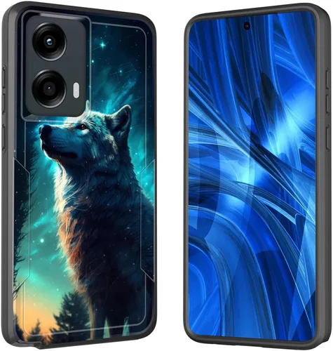 Miniatura 226 de Funda para Moto G 5G 2023, [probada en caídas de grado militar], resistente, resistente, resistente, a prueba de golpes, funda protectora