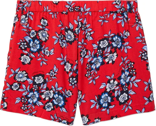 Miniatura 2 de Tommy Hilfiger Pantalones cortos tejidos para niñas con trabillas para dominar