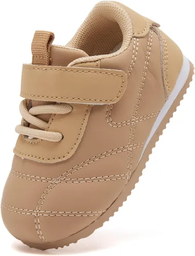 Miniatura 8 de BMCiTYBM Zapatos de bebé para niños y niñas, zapatos para caminar para niños pequeños, zapatos ligeros antideslizantes para 6, 9, 12, 18, 24 meses