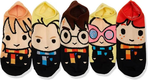 Miniatura 2 de Harry Potter Paquete de 5 calcetines invisibles unisex para niños