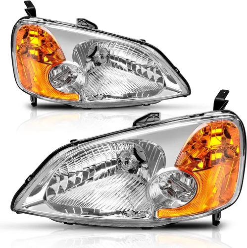 Miniatura 11 de AUTOSAVER88 Conjunto de faros delanteros compatible con Odyssey 2005 2006 2007 05 06 07 2005-2007 faros delanteros lado del pasajero y del conductor