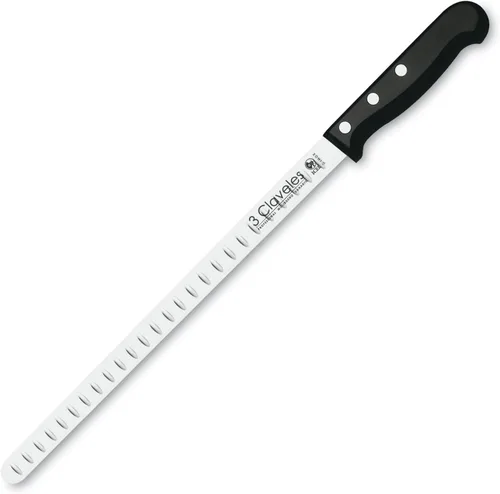 Miniatura 3 de 3 Claveles 00966 Schinkenmesser 11.4 in Wetzstahl und Schinkenabdeckung