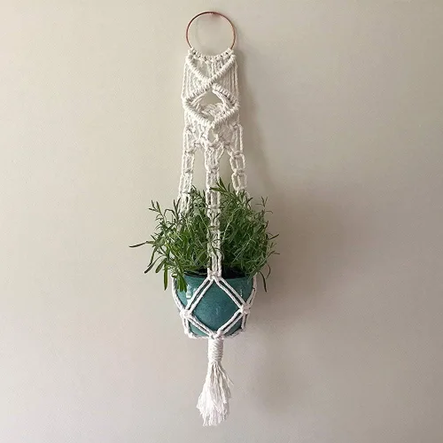 Miniatura 6 de Cuerda de algodón de macramé de 0.197 in x 164 pies para manualidades, joyería, decoración del hogar, envoltura de regalos