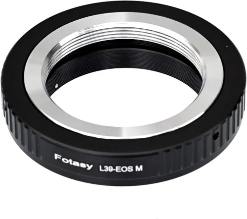 Miniatura 13 de Fotasy Adaptador de montura C de 0.630 in a Canon EF-M de montura C, montaje en C EFM, adaptador EOS M de montaje C, compatible con lente de montaje
