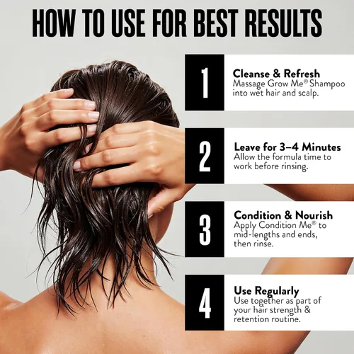 Miniatura 5 de Champú y acondicionador para el crecimiento del cabello de Watermans. Paquete combinado. El mejor sistema de crecimiento del cabello para hombres