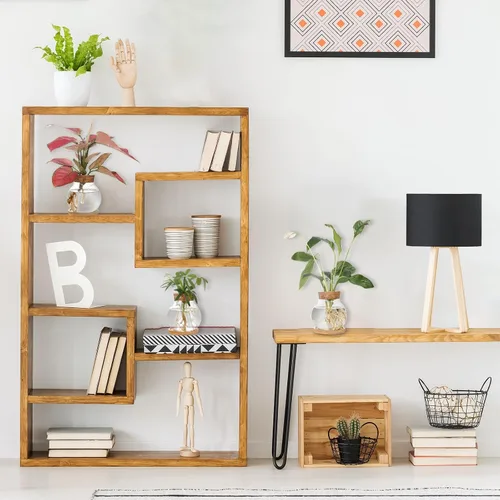 Miniatura 7 de Estación de Propagación de Plantas CHPINDAM, Jarrones de Contenedor de Vidrio Hidropónico, con Plato de Madera para Escritorios, Casas, Decoraciones