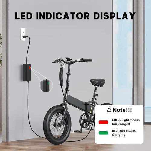Miniatura 9 de Cargador de batería de litio de 42v 2a Reemplazo 3-en-1 Conector universal para carga rápida Paquetes de baterías de iones de litio de la serie 36v