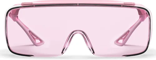 Miniatura 2 de Gafas de seguridad antiniebla, gafas protectoras con bloqueo de luz azul, antipolvo, protección UV, para hombres y mujeres Rosa