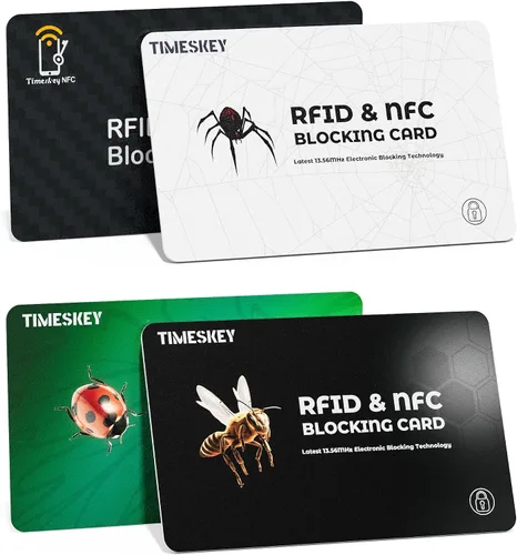 Miniatura 17 de Bloqueo RFID TimesKey, 2 pzas, Minimalista
