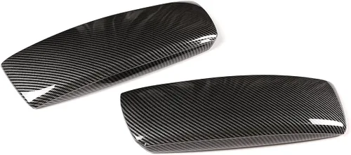 Miniatura 3 de YIWANG Almohadilla de cubierta de reposabrazos de fibra de carbono ABS para BMW X5 E70 X6 E71 2007-2013 accesorios para el interior del coche