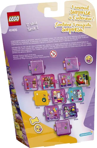 Miniatura 5 de LEGO Friends Andrea's Shopping Play Cube 41405 Kit de construcción, incluye una mini muñeca y una mascota de juguete, promueve el juego creativo