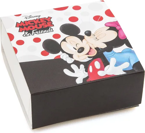 Miniatura 7 de Disney Minnie and Mickey Mouse Silver Plated Crystal Stud Earring Set 3 Pairs - Officially Licensed