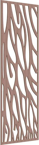 Miniatura 19 de 9 3/8"W x 24 3/8"H x 1/4"T Bristol Decorativos Paneles de Pared de Madera Calado, Cereza