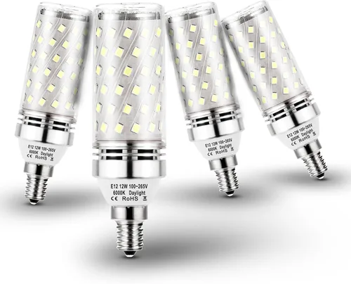 Miniatura 7 de Heifymi Reflector regulable E17 tipo base intermedia R14 de 6 W (equivalente a 60 vatios), blanco cálido 2700 K, 600 lúmenes, bombilla LED E17