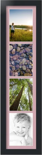 Miniatura 52 de Marco para fotos de ArtToFrames, 4 aberturas de 5′ x 7′ y marco negro satinado, de ArtToFrames, Madera, negro 4 - 8x10 - (2131)