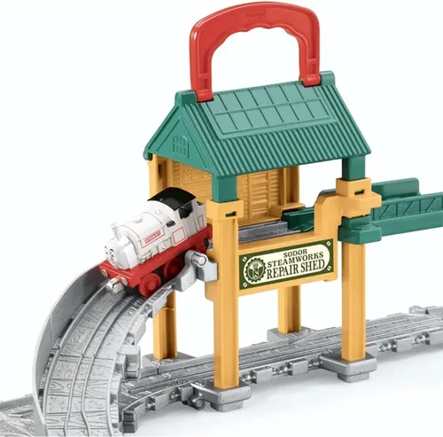 Miniatura 4 de Thomas The Train: Cobertizo de reparación Take-n-Play Sodor Steamworks