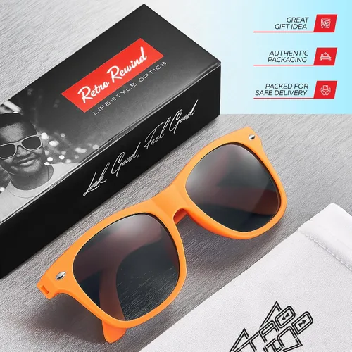 Miniatura 22 de Retro Rewind Lentes de sol para niños y niñas de 3 a 12 años, inastillables, UV400, lentes de sol para niños pequeños