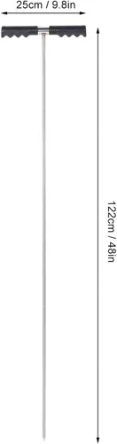 Miniatura 8 de Stainless Steel Adjustable Soil Probe for Locating Septic Tank Pipes Underground Rod 32-48 Inch