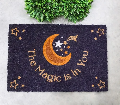 Miniatura 9 de Ebros Gift Metafísica Magic Wicca Occult Witcraft - Tapete con respaldo de vinilo de fibra de coco y fibra de coco para Halloween, 24 x 16 pulgadas