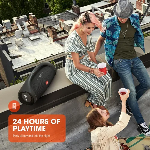 Miniatura 5 de JBL Boombox 2 - Altavoz Bluetooth portátil, sonido potente y graves monstruosos, IPX7 resistente al agua, 24 horas de reproducción, banco