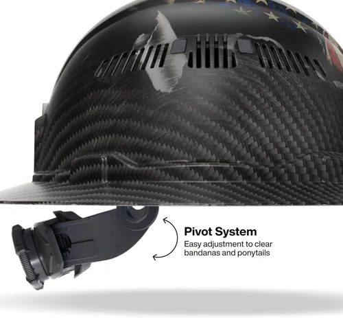 Miniatura 5 de Klein Tools KARBN Full Brim Vented Hard hat, Class C, Premium Comfort and Jobsite Protection