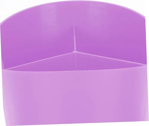 Miniatura 3 de Healeved Cubo de paja de tres compartimentos Soporte multifunción Estuche de almacenamiento de pajitas Cucharas Cubo de almacenamiento para el hogar