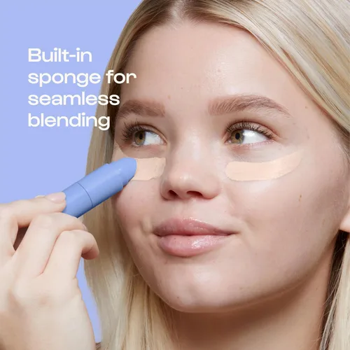 Miniatura 4 de Alleyoop Game Face Makeup Corrector - Corrector ligero y acumulable para debajo de los ojos para ojeras, fórmula de crema hidratante para mujeres
