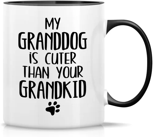 Miniatura 59 de Retreez - Taza divertida con texto en inglés "Funny Cute Golden Retriever Don't Stop Retrievin' Dog Lover", 325 ml, tazas de café de cerámica
