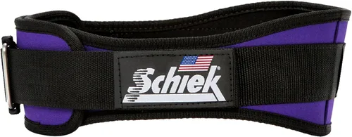 Miniatura 11 de Schiek Modelo deportivo 2004 Nylon 4 3/4" Cinturón de levantamiento de pesas - Negro Azul marino