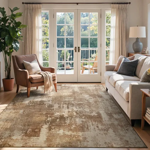 Miniatura 32 de Alfombra de pasillo lavable de 2 x 6 pies, antideslizante, de pelo bajo, alfombra de área de cocina, alfombra suave y larga para entrada, alfombra