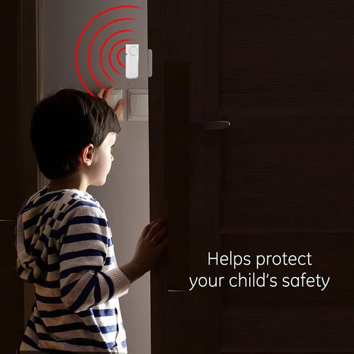 Miniatura 3 de Paquete de 4 alarmas de seguridad para puertas y ventanas para la seguridad de los niños, alarma antirrobo para el hogar y la oficina
