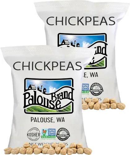 Miniatura 17 de Palouse Brand Suministro de cubo de leguminosas de emergencia Certificado libre de residuos de glifosato 75 libras Garbanzos, lentejas