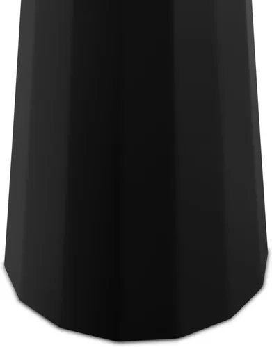 Miniatura 6 de SIMPLIHOME Dayton - Mesa auxiliar redonda contemporánea de madera maciza de mango de 13 pulgadas de ancho en negro, completamente ensamblada
