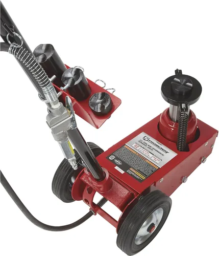 Miniatura 9 de Strongway Gato de Piso de Servicio Neumático/Hidráulico de Elevación Rápida de 22 Toneladas