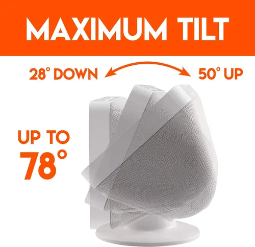 Miniatura 4 de Made for Amazon Tilt + Swivel Stand for the Echo Show 5 - White