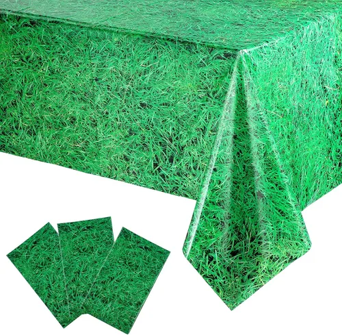 Blulu Mantel del Día de San Patricio, 3 piezas, 54 x 108 pulgadas, desechable, impermeable, para fiestas, decoraciones del día de San Patricio,