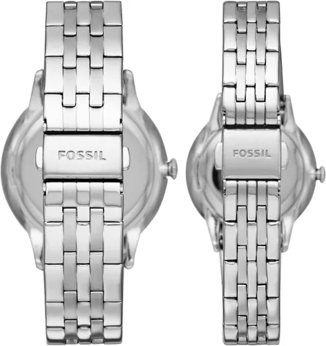 Miniatura 3 de Fossil Juego de regalo de reloj de acero inoxidable para él y ella