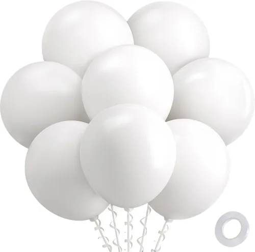 Miniatura 21 de Patimate Paquete de 150 globos negros de látex negro mate de 5 pulgadas para cumpleaños, graduación, jubilación, boda, aniversario, baby shower