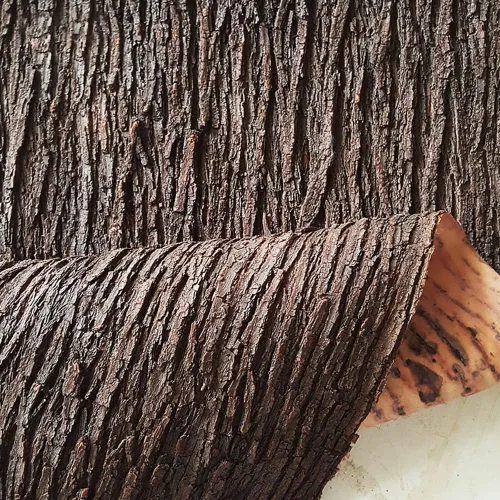 1 cuadrado (39.37 x 39.37) en silicona simulación corteza de árbol con estilo retro textura transparente fuerte sensación estereoscópica para