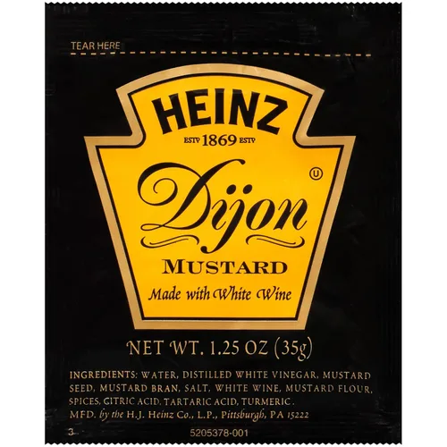 Miniatura 16 de Heinz Mostaza suave individual (estuche de 1000 unidades)