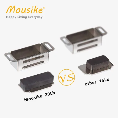 Miniatura 3 de Mousike Imanes magnéticos para gabinete, cierre magnético de puerta de acero inoxidable para cocina, baño, armario, armario, armario, puerta, cajón