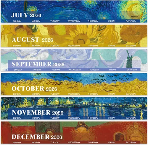 Miniatura 3 de Calendario de escritorio 2026 - de enero de 2026 a diciembre de 2026, calendario de escritorio plegable 2026, calendario de escritorio de 12 meses