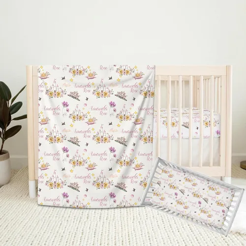 Miniatura 14 de Juego de ropa de cama personalizada para niños y niñas, juego de 2 piezas con edredón para cuna y sábanas bajeras Barco Náutico