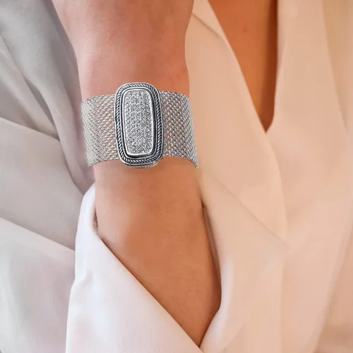Miniatura 3 de UNY Pulseras de personalidad inspiradas en el diseñador de cristales de pavimentación austriacos, joyería antigua